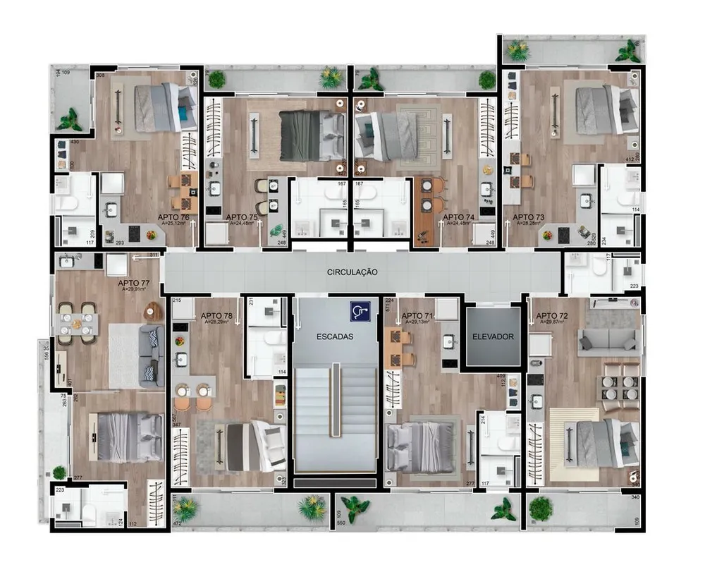 Kitnet-Studio, 22 m² - Foto 16