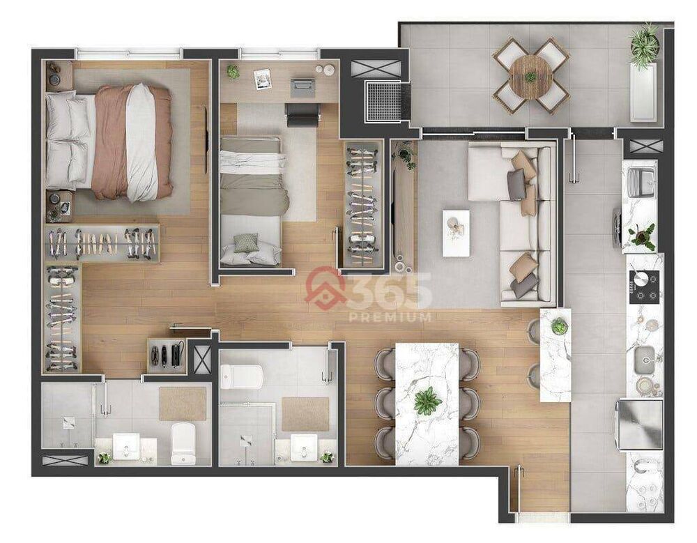 Apartamento à venda com 2 quartos, 86m² - Foto 15