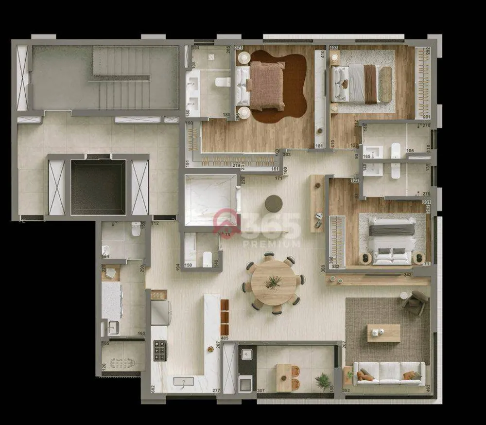 Apartamento, 3 quartos, 162 m² - Foto 16