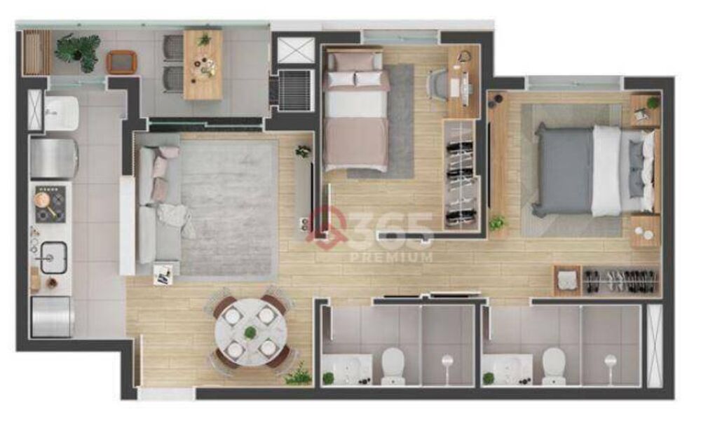 Apartamento, 3 quartos, 64 m² - Foto 20