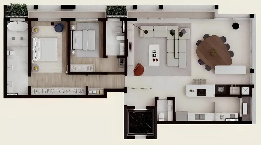 Apartamento, 2 quartos, 129 m² - Foto 15