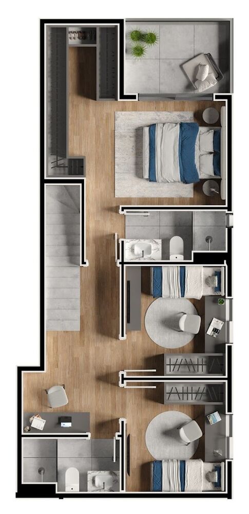 Cobertura, 3 quartos, 202 m² - Foto 12