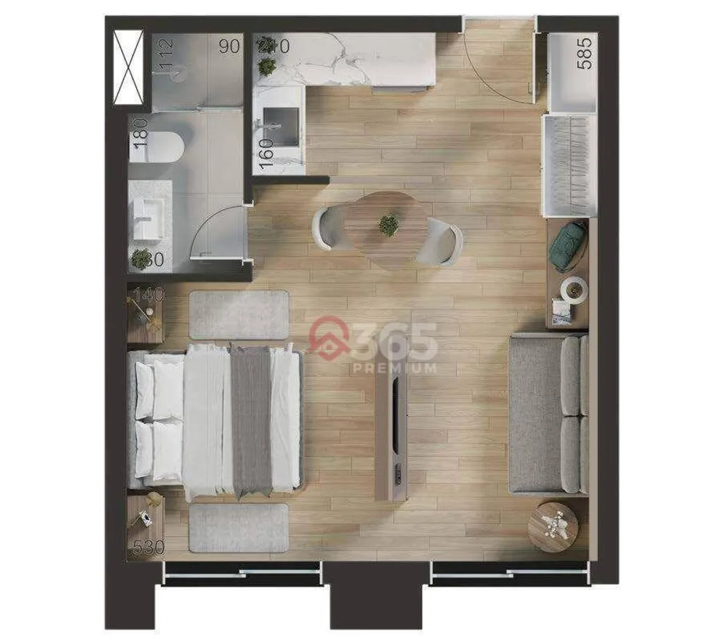 Apartamento, 2 quartos, 164 m² - Foto 13
