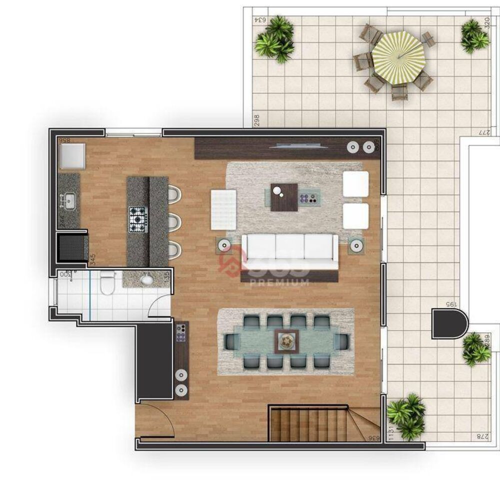 Cobertura, 3 quartos, 173 m² - Foto 11