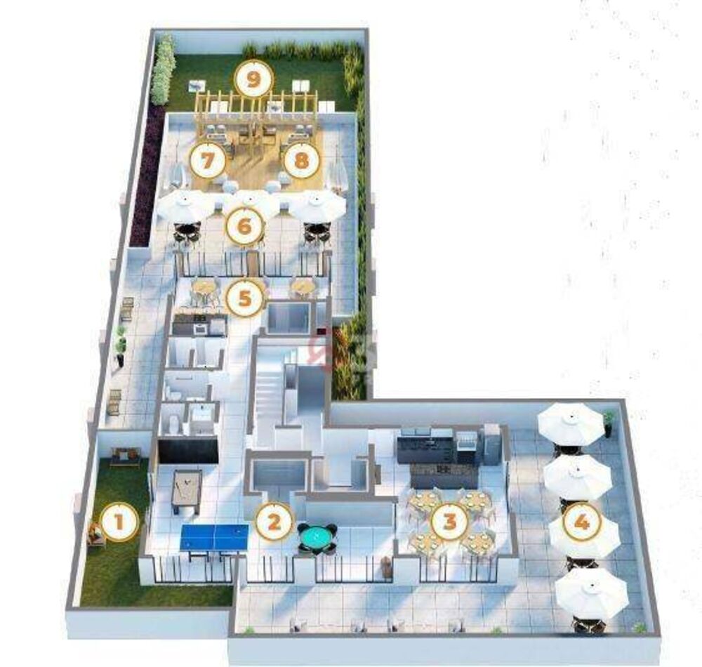 Apartamento, 1 quarto, 31 m² - Foto 2