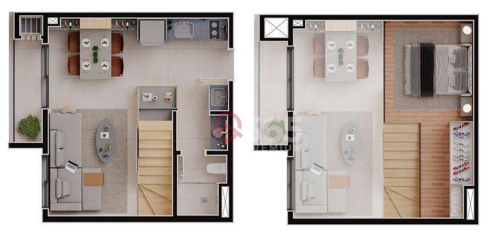 Apartamento, 1 quarto, 34 m² - Foto 5
