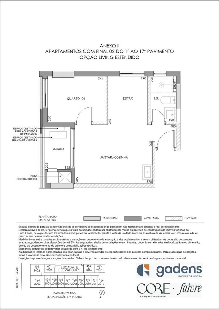 Apartamento, 2 quartos, 33 m² - Foto 2