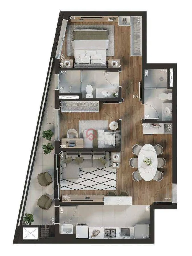 Apartamento, 3 quartos, 161 m² - Foto 12