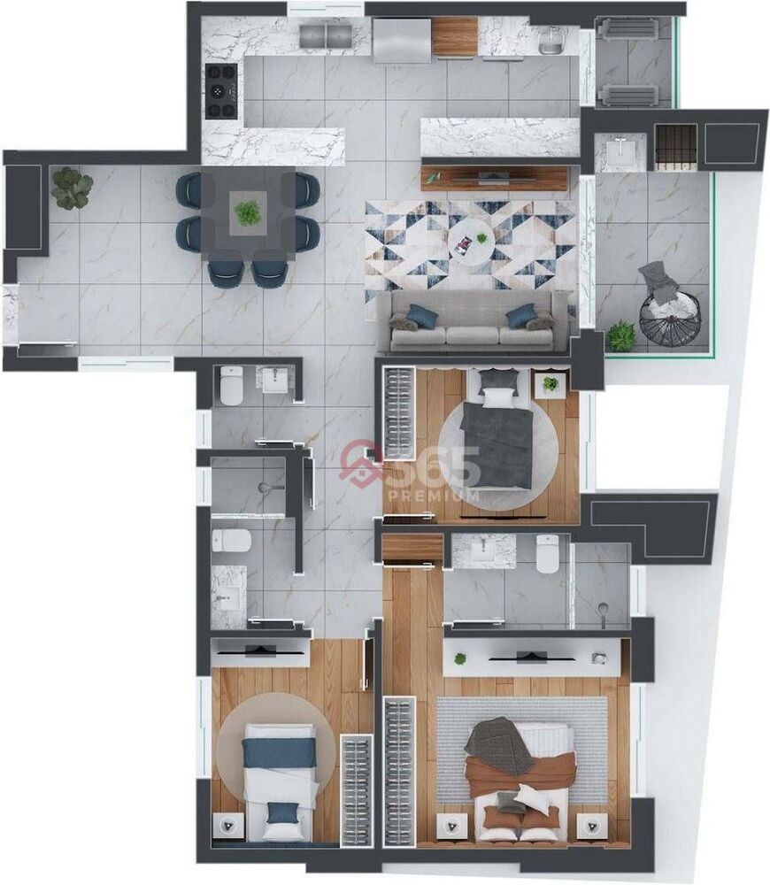 Apartamento à venda com 3 quartos, 164m² - Foto 17