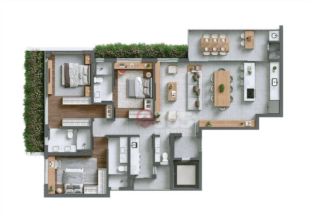 Apartamento, 3 quartos, 147 m² - Foto 14