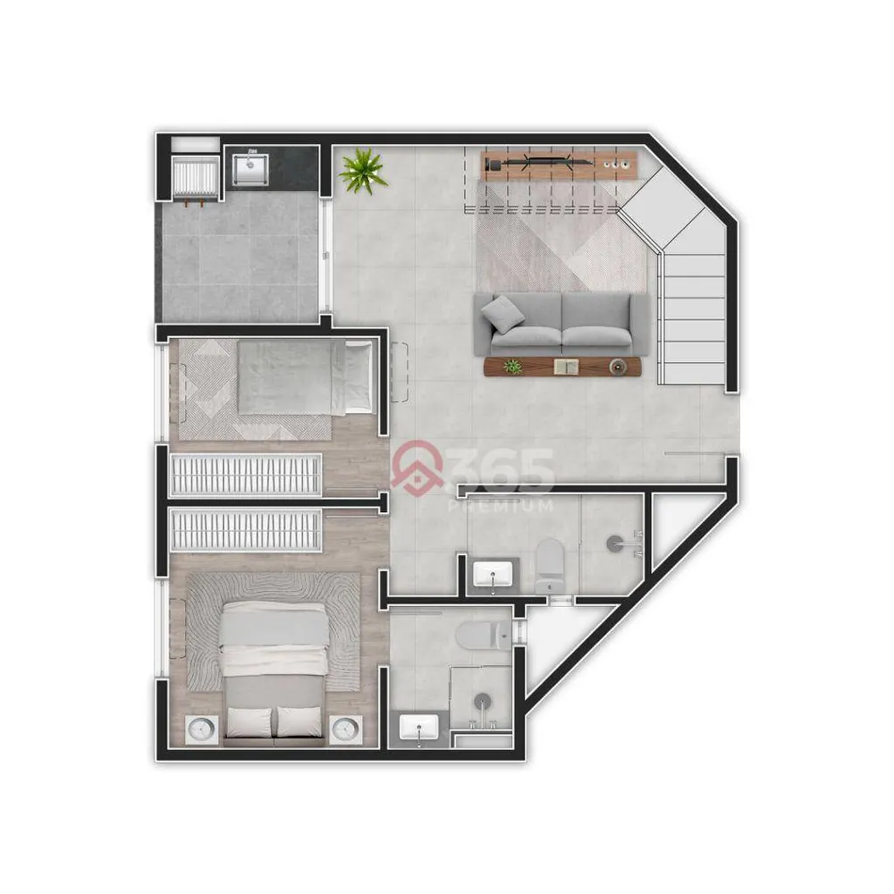 Apartamento, 2 quartos, 64 m² - Foto 7