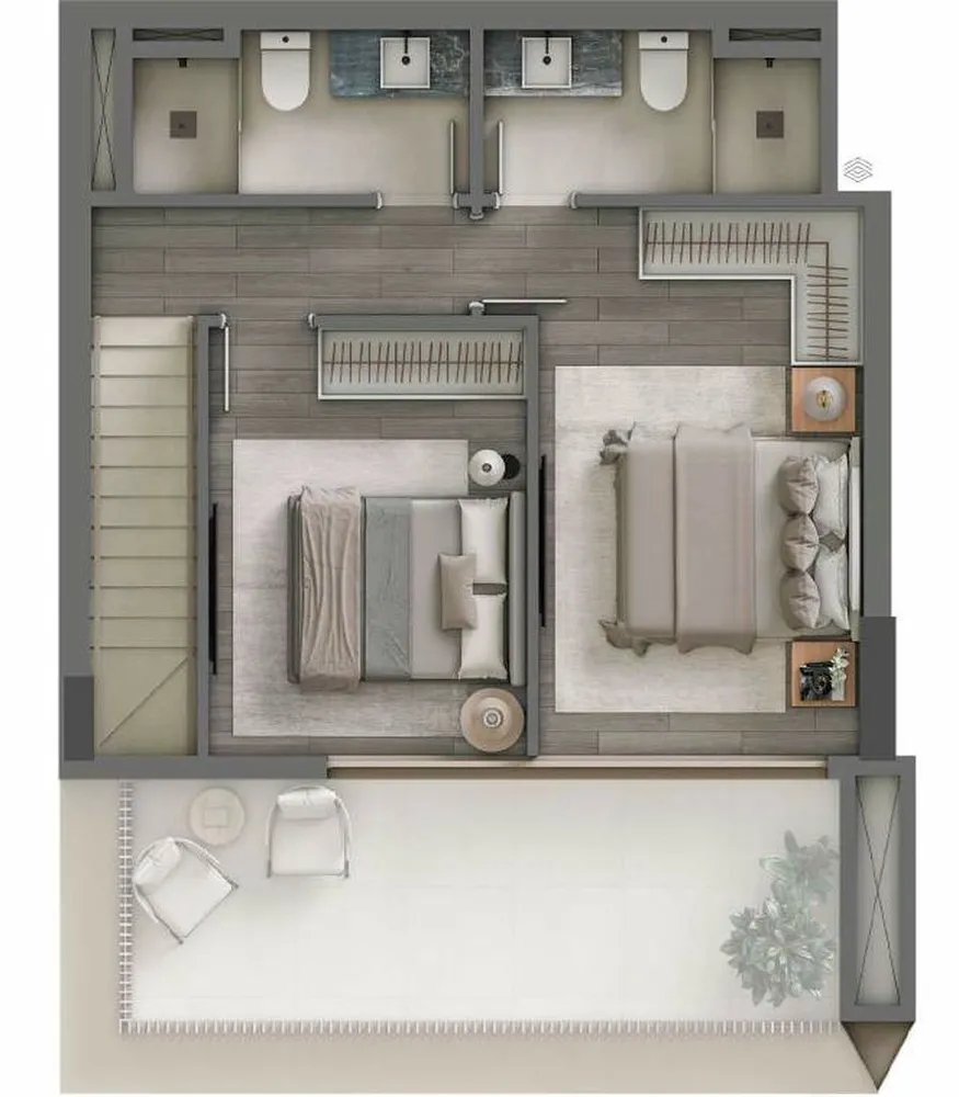 Kitnet-Studio, 32 m² - Foto 7