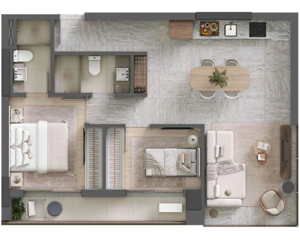 Apartamento, 1 quarto, 44 m² - Foto 27