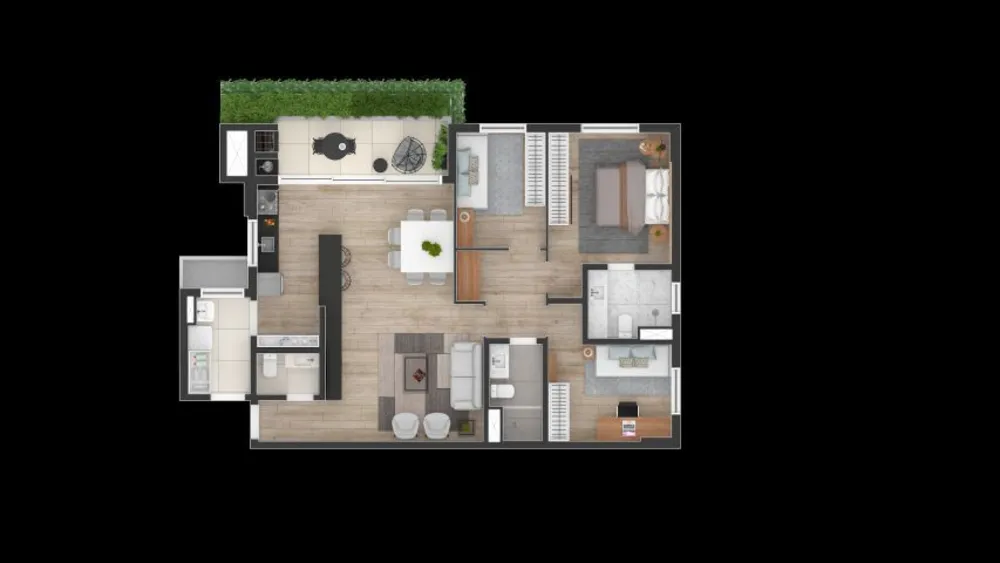 Apartamento, 3 quartos, 106 m² - Foto 8