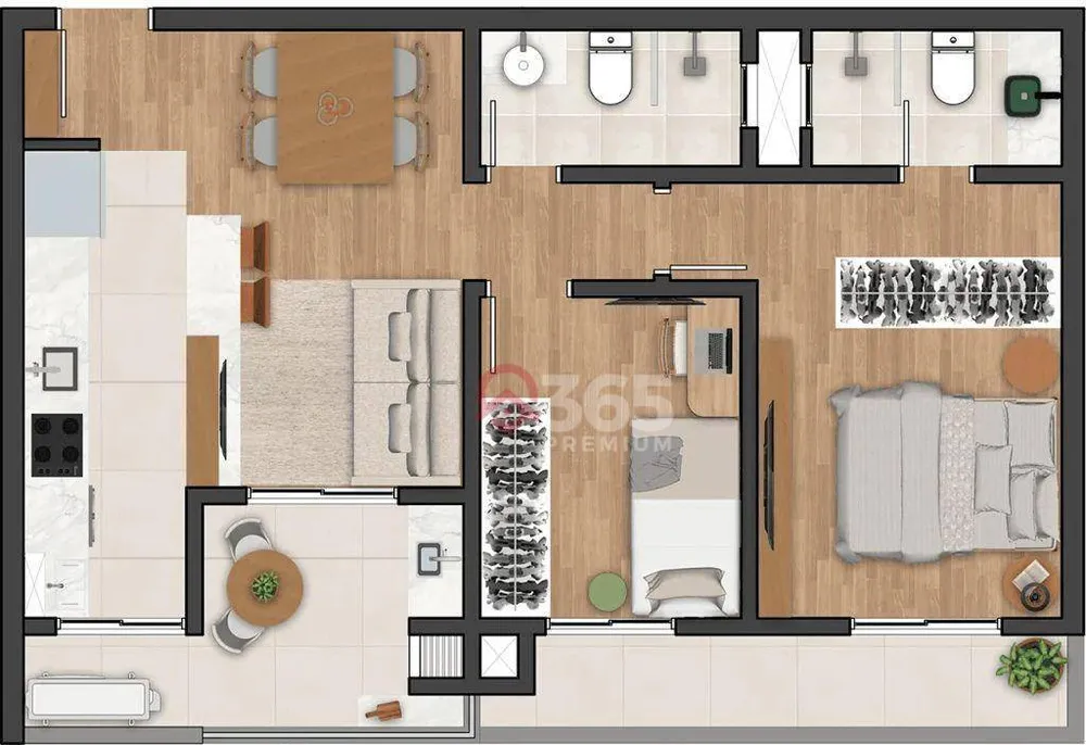 Apartamento, 3 quartos, 70 m² - Foto 19