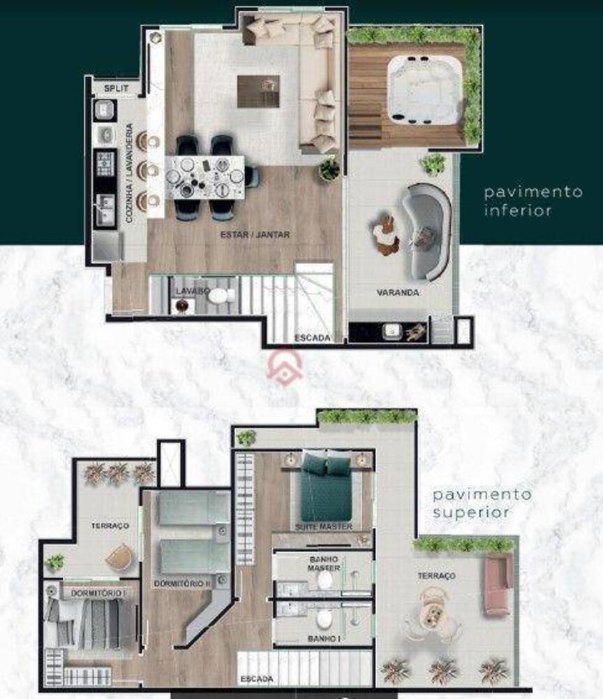 Apartamento, 2 quartos, 48 m² - Foto 2