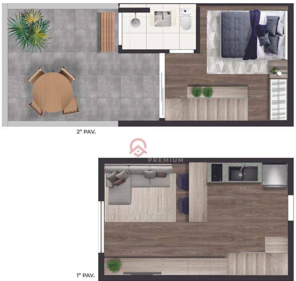 Cobertura, 1 quarto, 29 m² - Foto 16