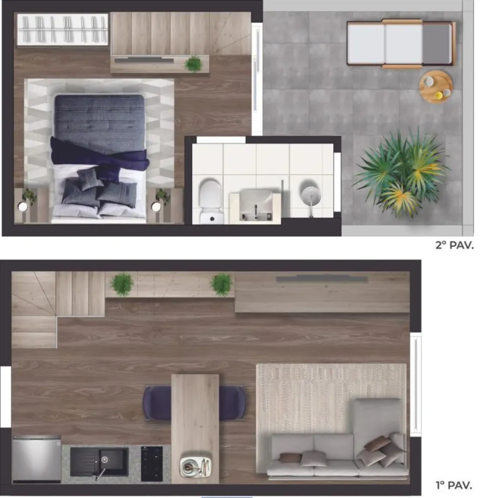 Cobertura, 1 quarto, 29 m² - Foto 35