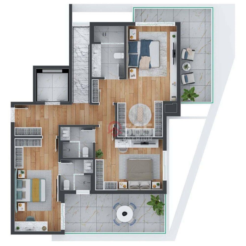 Apartamento à venda com 3 quartos, 543m² - Foto 20