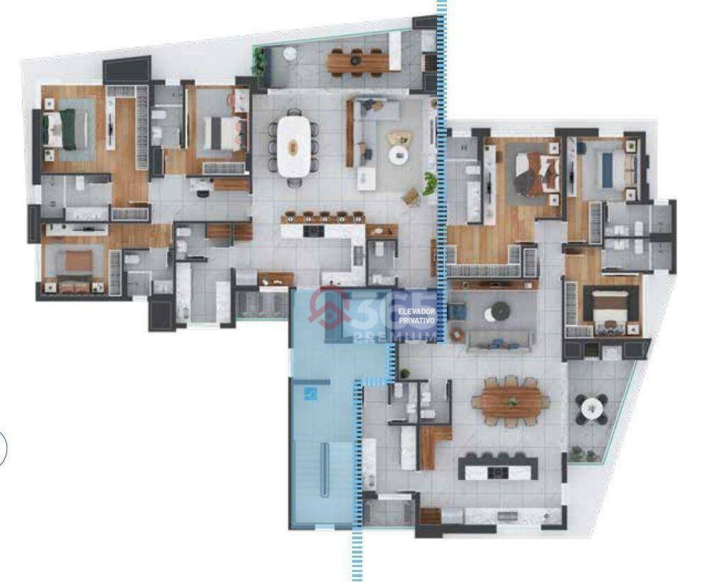 Apartamento à venda com 3 quartos, 543m² - Foto 16