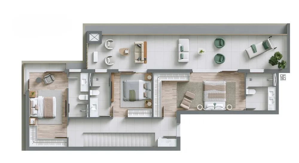 Apartamento, 2 quartos, 86 m² - Foto 4