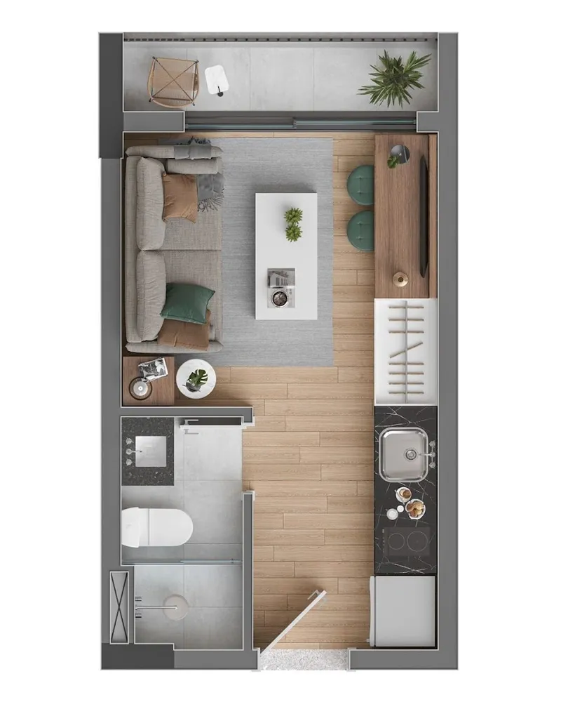 Apartamento, 2 quartos, 51 m² - Foto 12