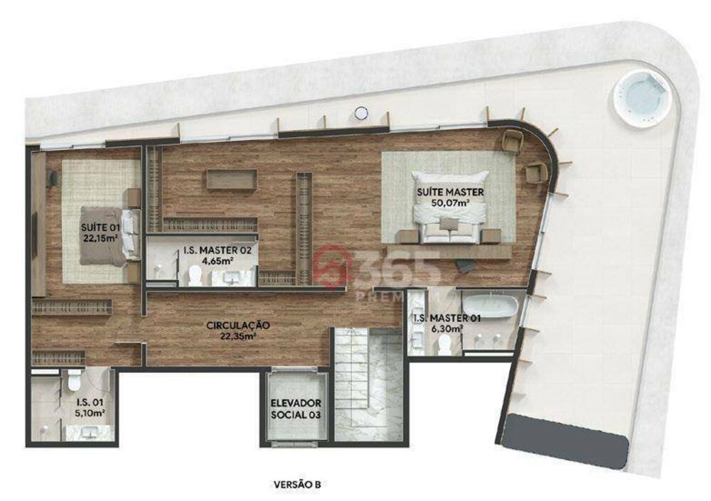 Apartamento, 3 quartos, 140 m² - Foto 4