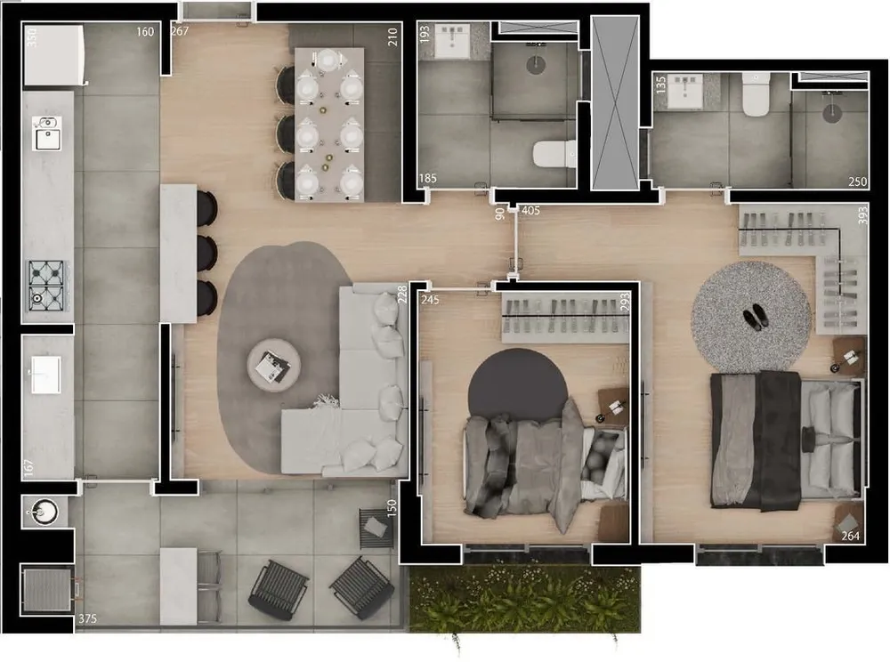 Apartamento, 2 quartos, 64 m² - Foto 27