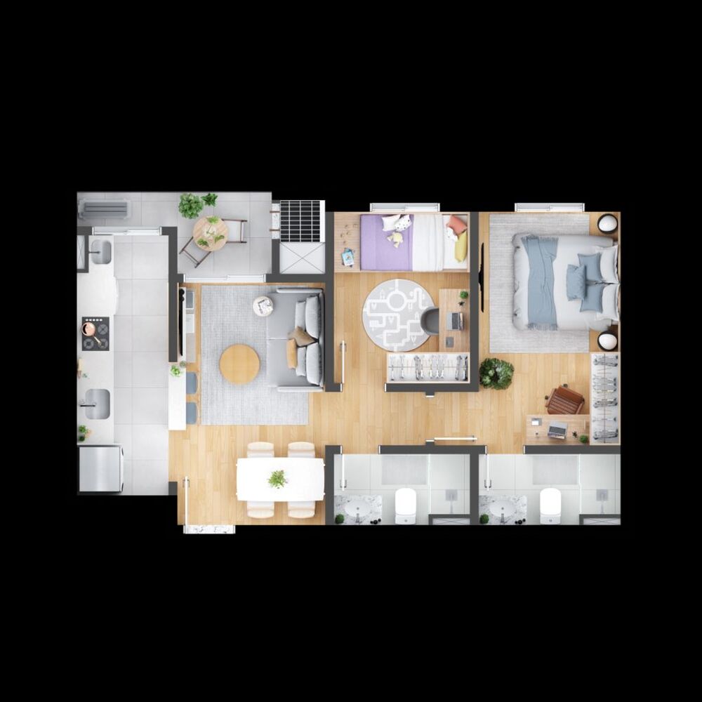 Apartamento à venda com 2 quartos, 147m² - Foto 12
