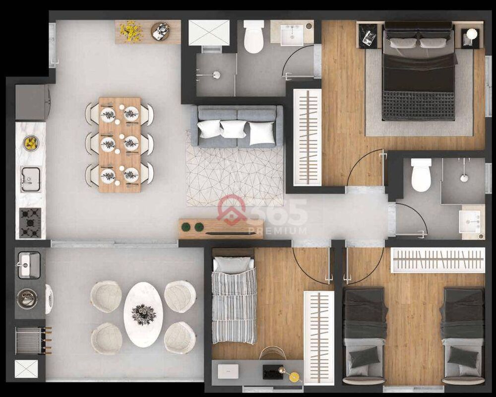 Apartamento à venda com 2 quartos, 50m² - Foto 18