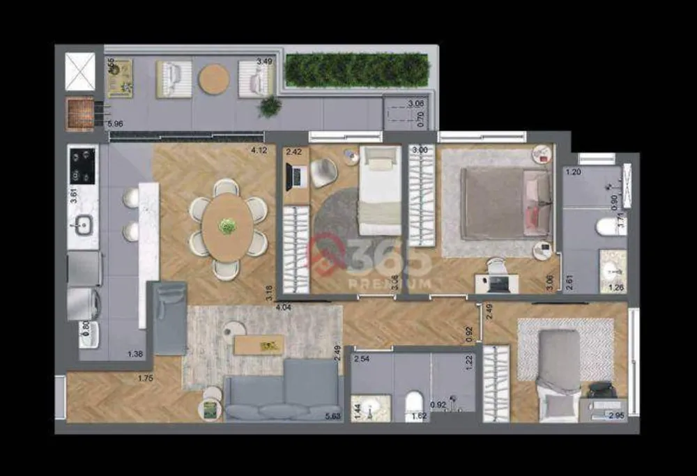 Apartamento, 2 quartos, 68 m² - Foto 29