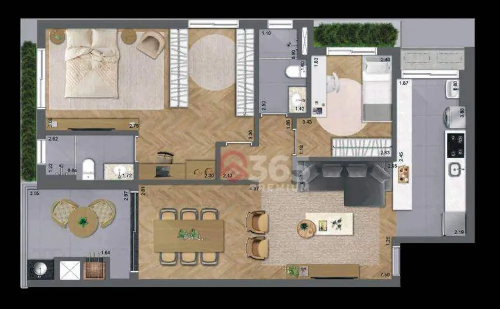Apartamento, 2 quartos, 68 m² - Foto 31