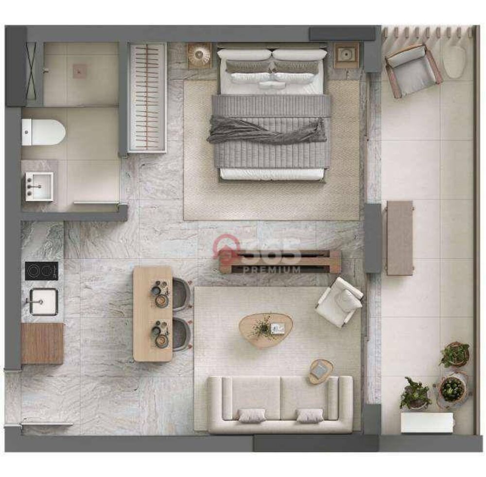 Kitnet-Studio, 25 m² - Foto 11