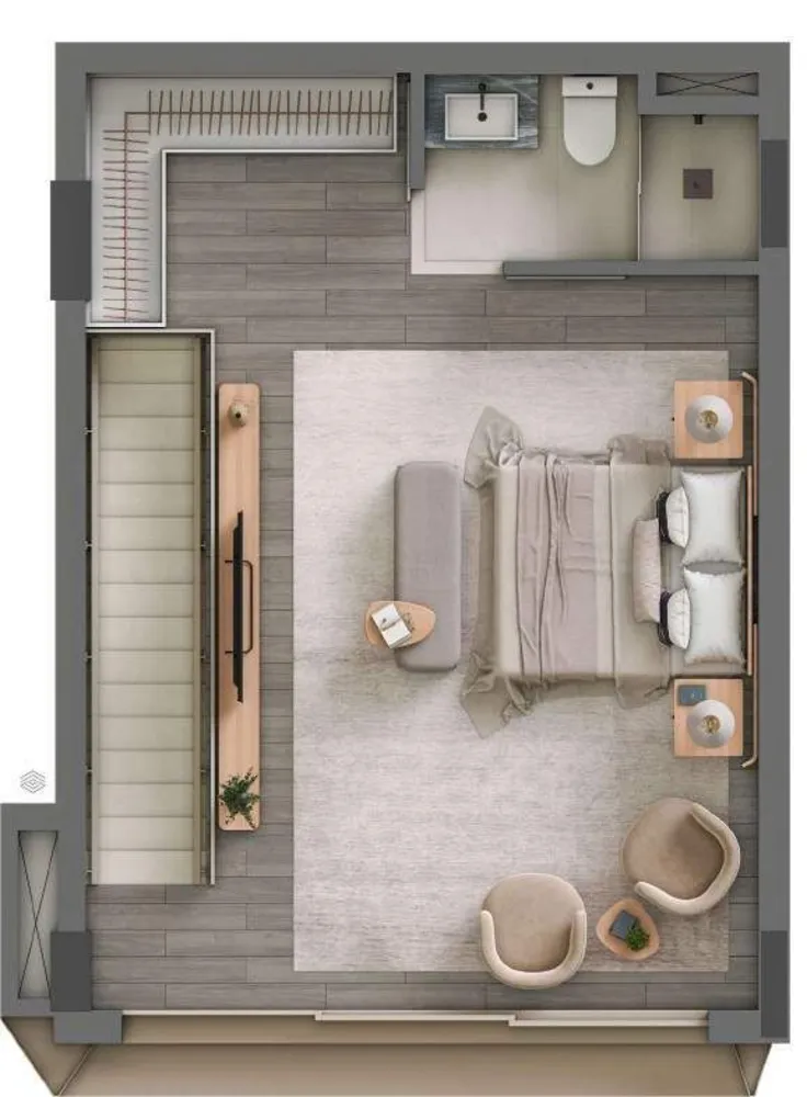 Kitnet-Studio, 25 m² - Foto 29