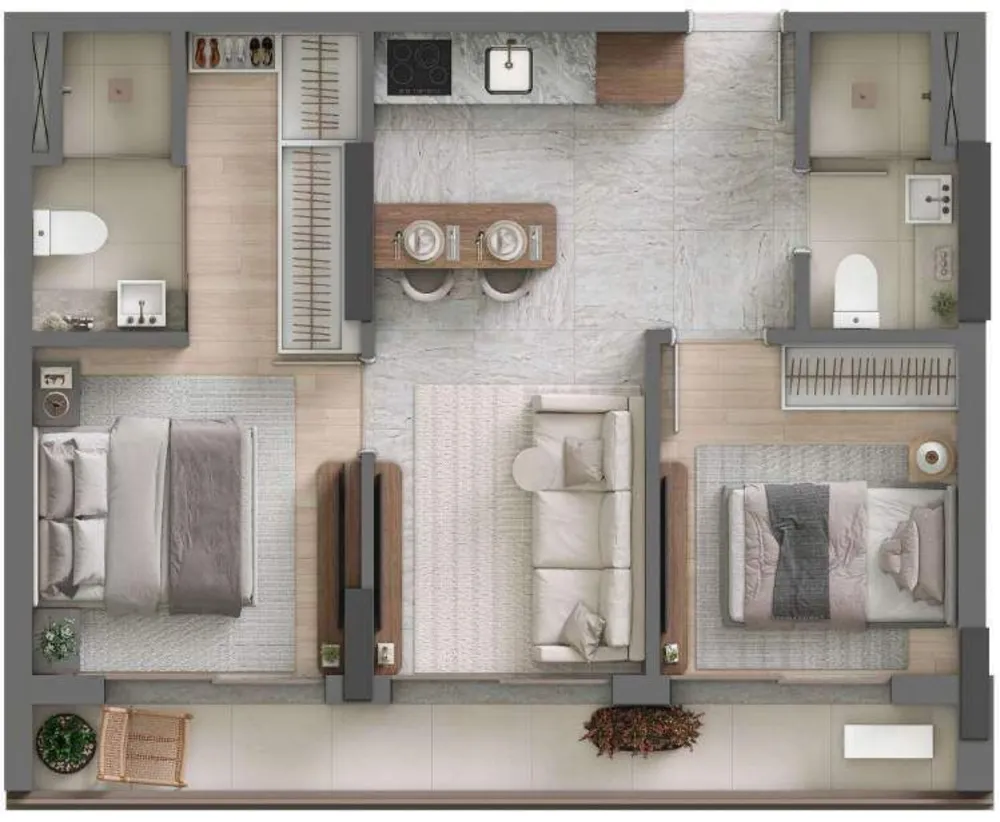 Kitnet-Studio, 25 m² - Foto 31