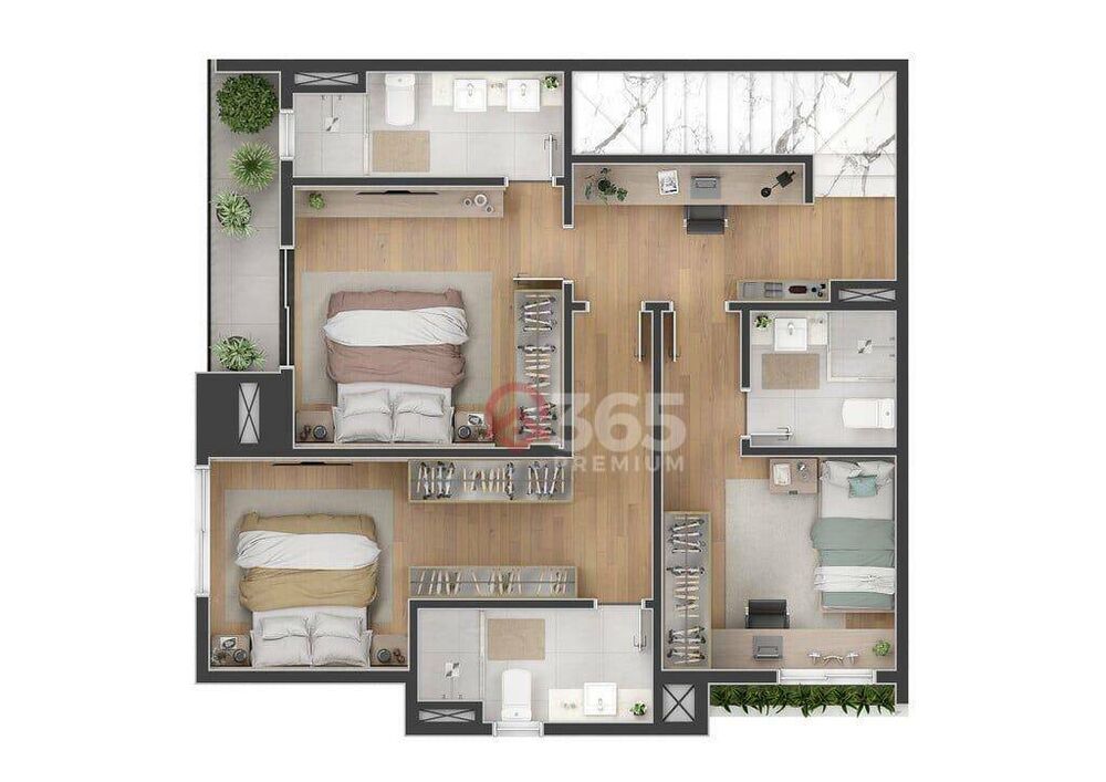 Apartamento, 2 quartos, 67 m² - Foto 13