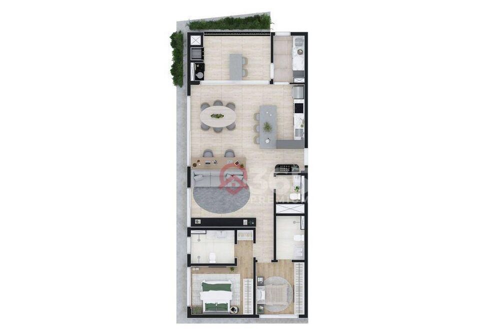 Cobertura, 3 quartos, 267 m² - Foto 11