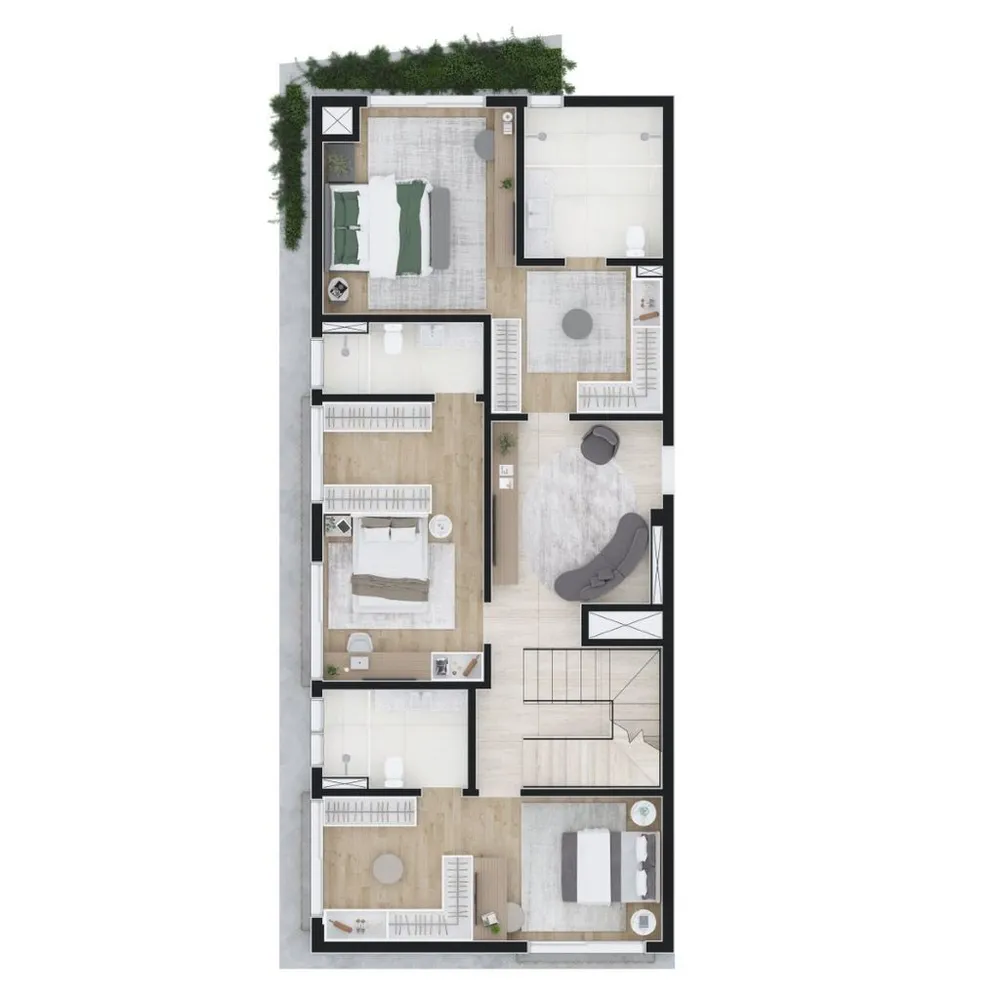 Cobertura, 3 quartos, 254 m² - Foto 4