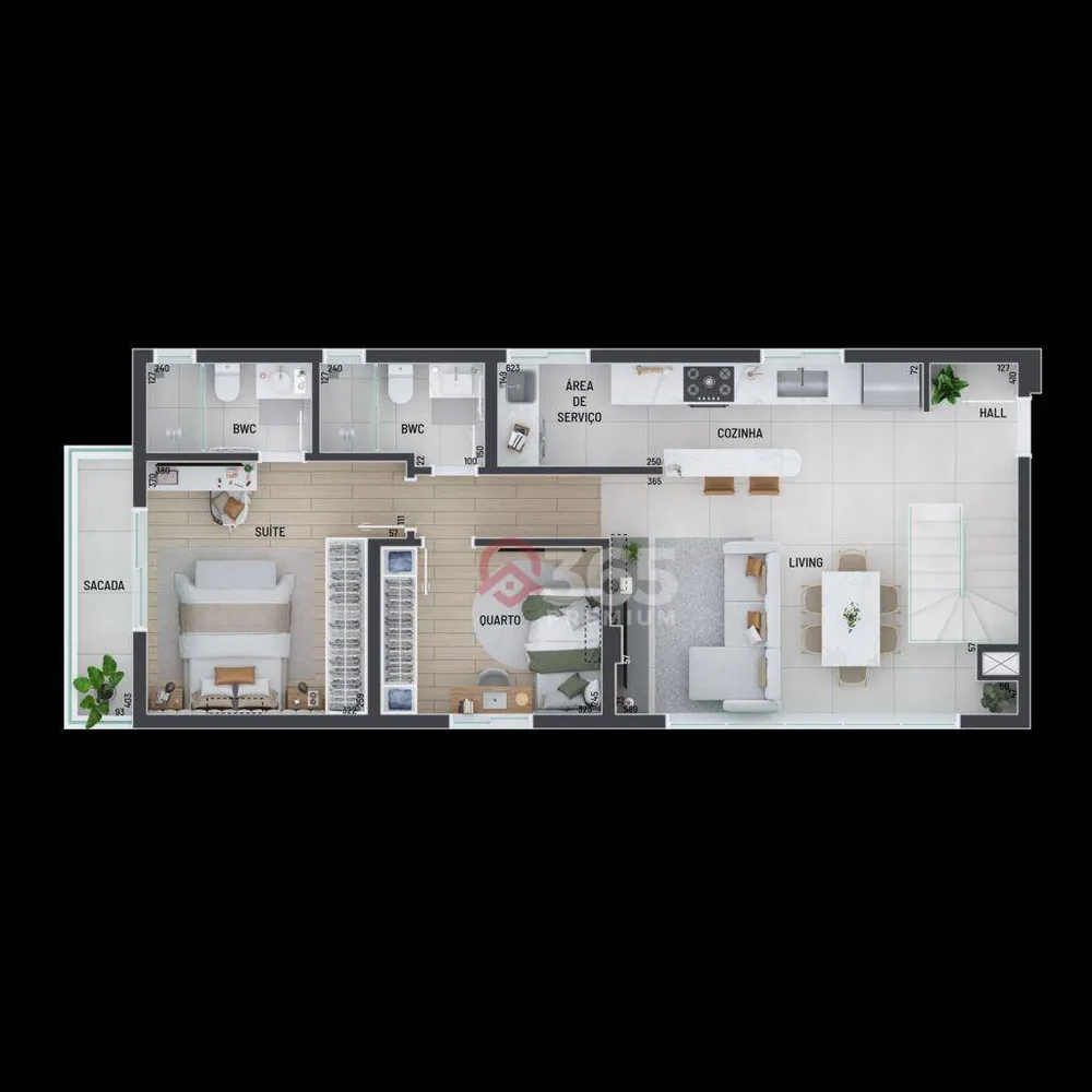 Apartamento, 2 quartos, 77 m² - Foto 6