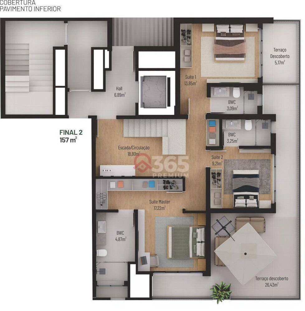 Apartamento, 2 quartos, 96 m² - Foto 20