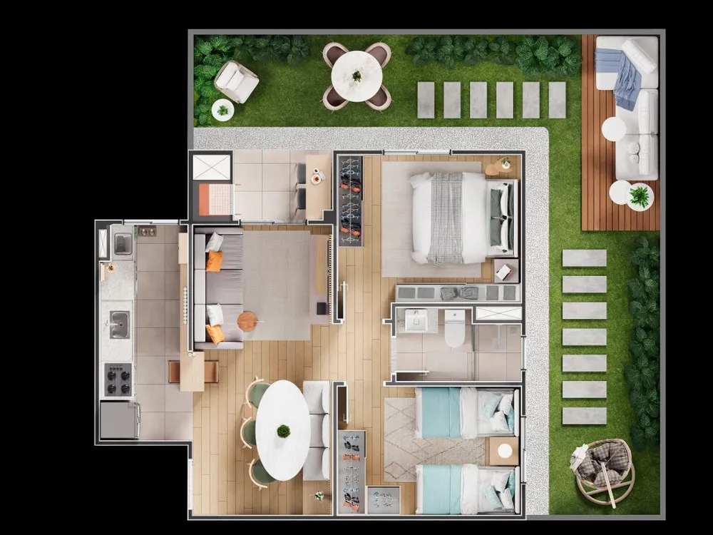Apartamento, 2 quartos, 86 m² - Foto 10