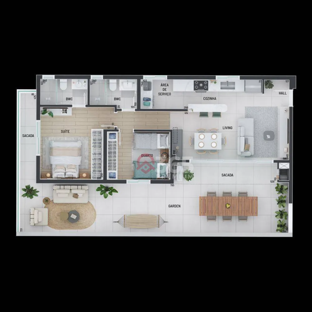 Apartamento, 2 quartos, 156 m² - Foto 8