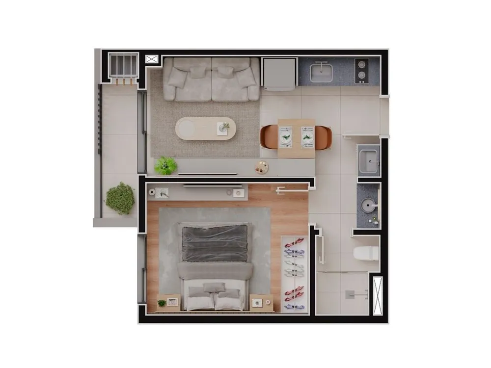 Cobertura, 2 quartos, 91 m² - Foto 31