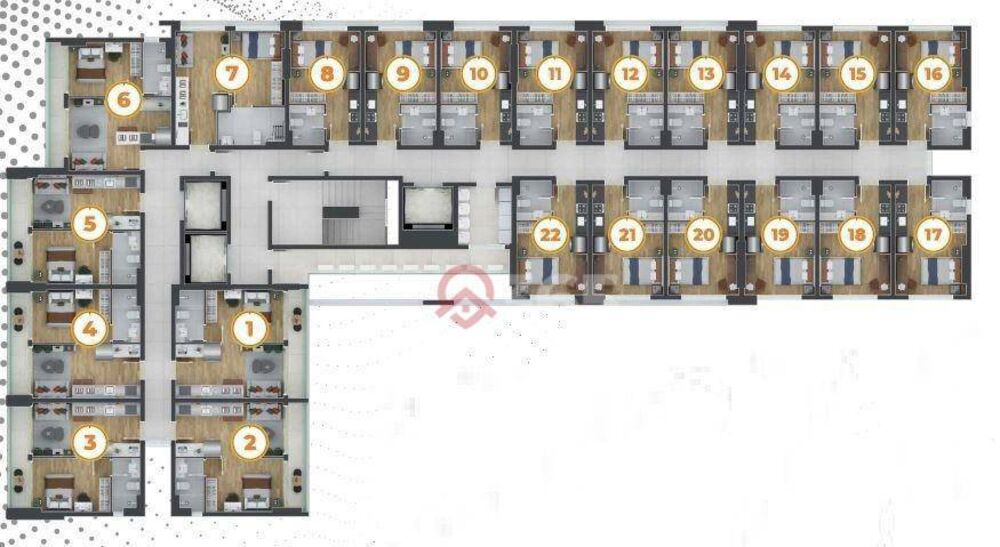 Kitnet-Studio, 20 m² - Foto 19