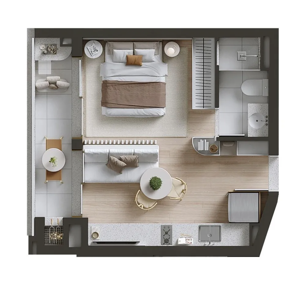 Loft, 71 m² - Foto 8