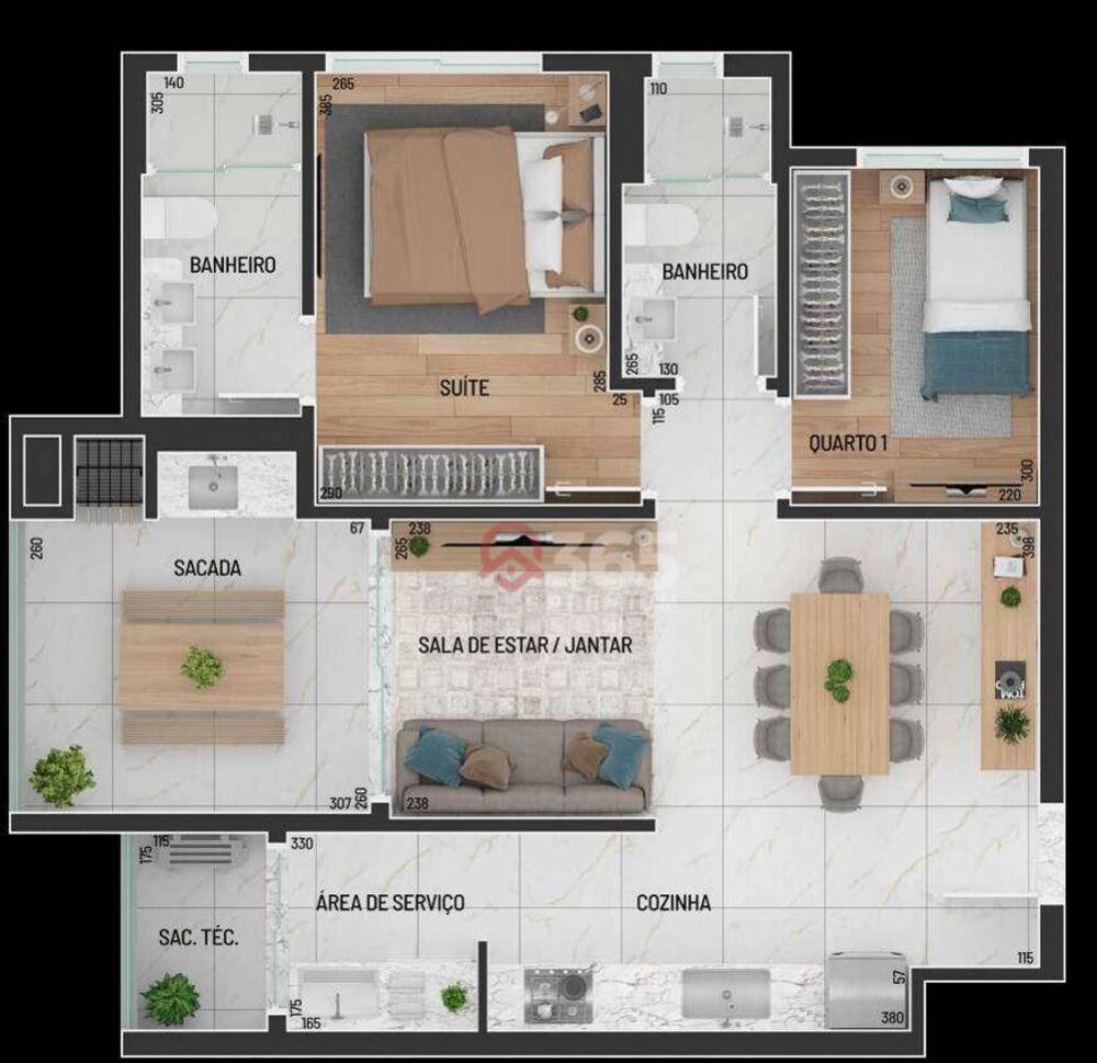 Apartamento à venda com 3 quartos, 101m² - Foto 13