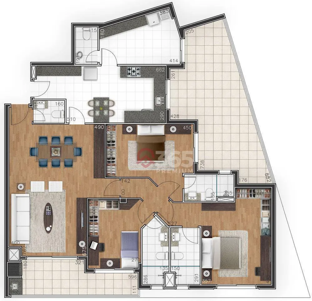 Apartamento, 3 quartos, 127 m² - Foto 31
