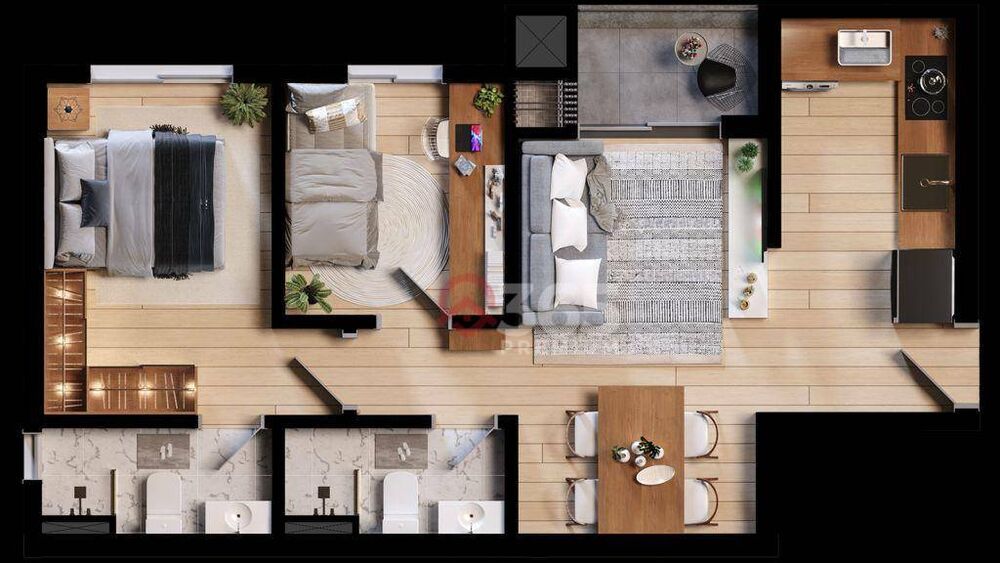 Apartamento, 3 quartos, 90 m² - Foto 4