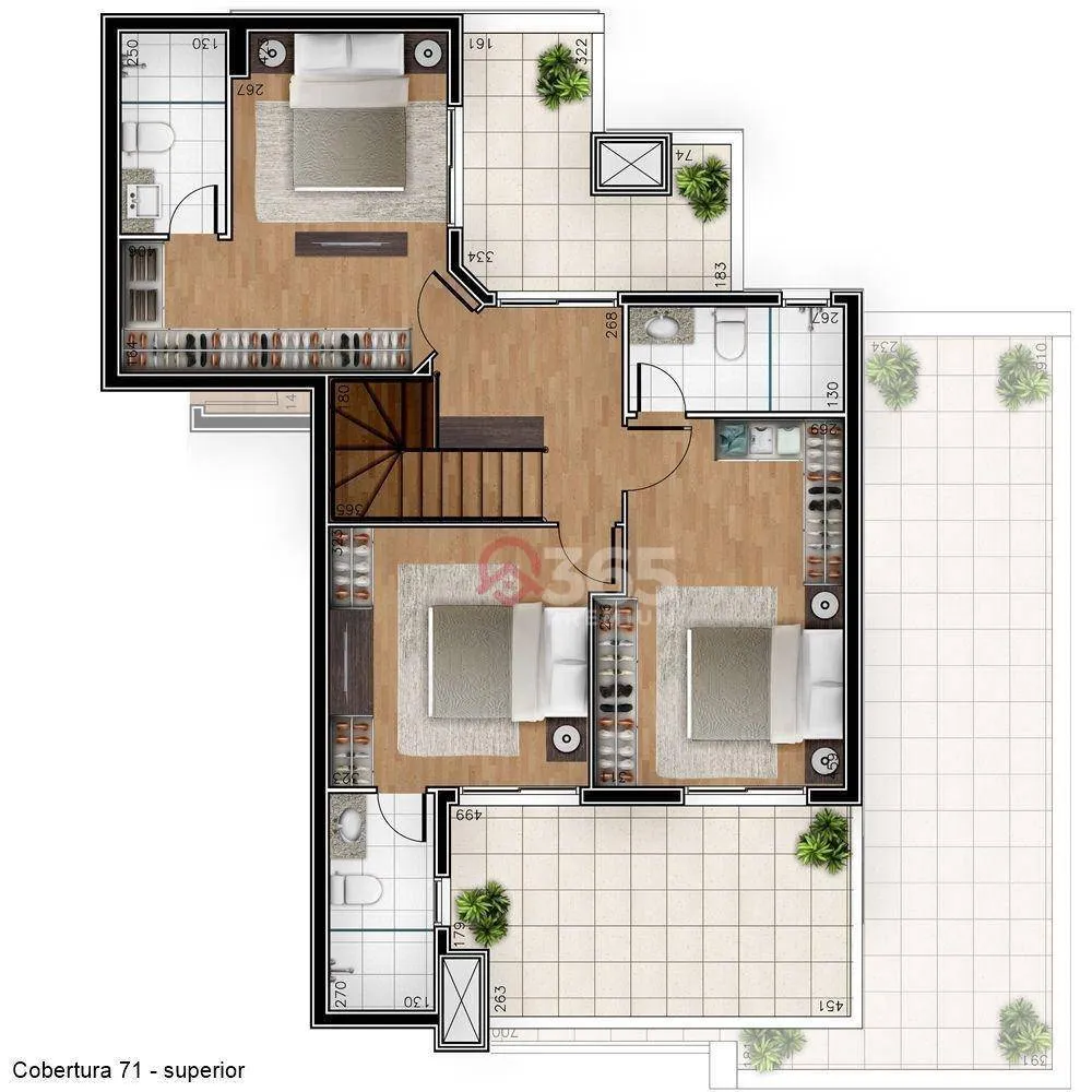 Cobertura, 3 quartos, 130 m² - Foto 27