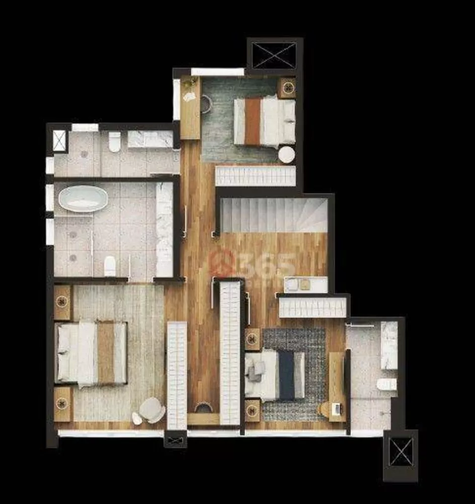 Cobertura, 3 quartos, 213 m² - Foto 16